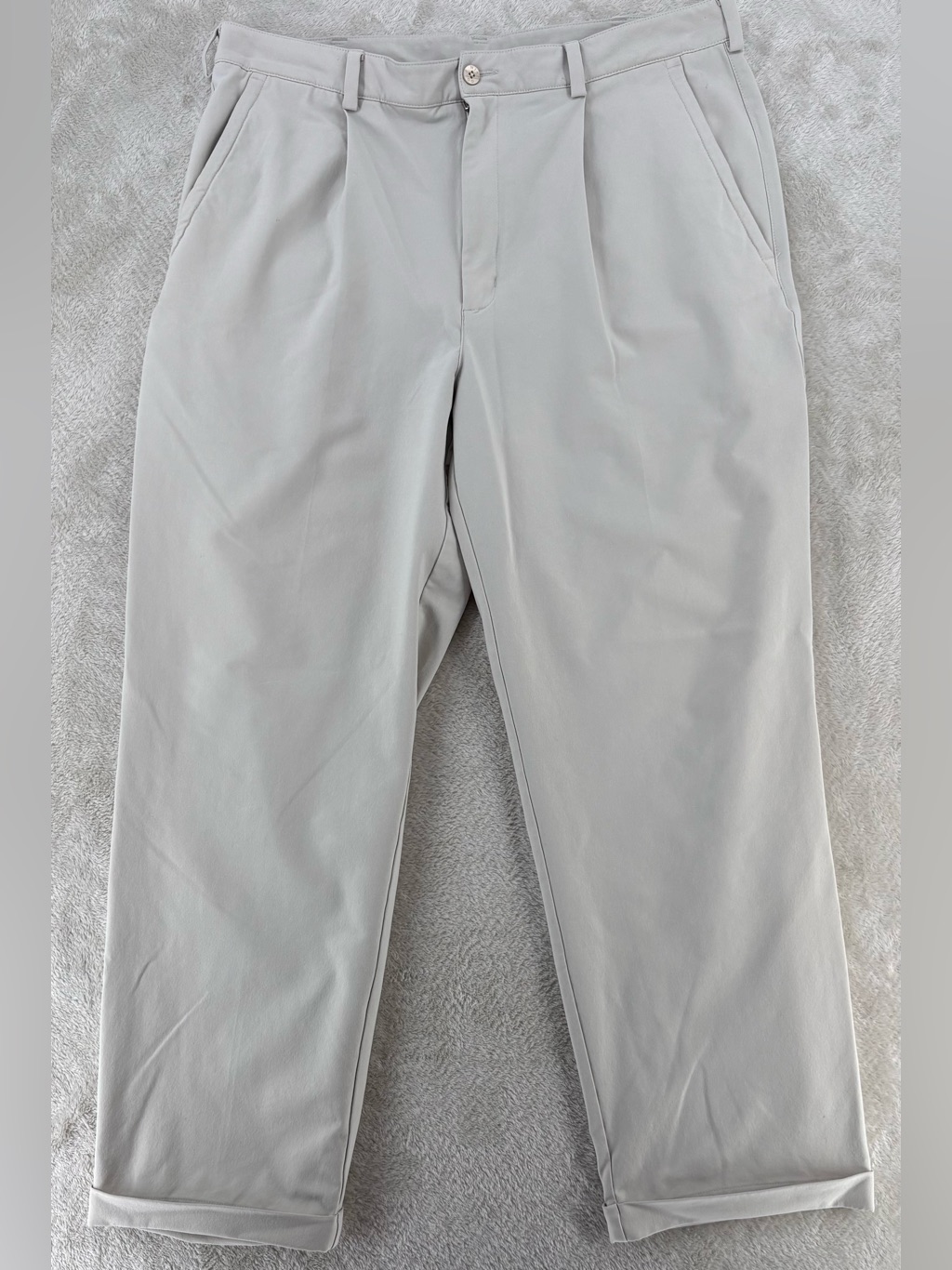 Nike Golf Men’s Khaki Performance Pants Size 36x30 Dri-Fit Golf Casual